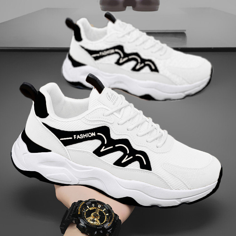 حذاء رجالي بنعل سميك - الأناقة والراحة في كل خطوة!