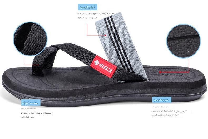 صنادل رجالية صيفية بتصميم أنيق ومريح – لأنك تستحق التميز في كل خطوة!