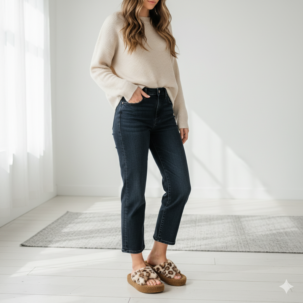 🐾 Cozy Chic Leopard Print Slippers