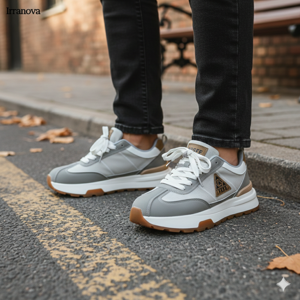 Men's sneakers: all-day comfort, chunky cushioned midsole