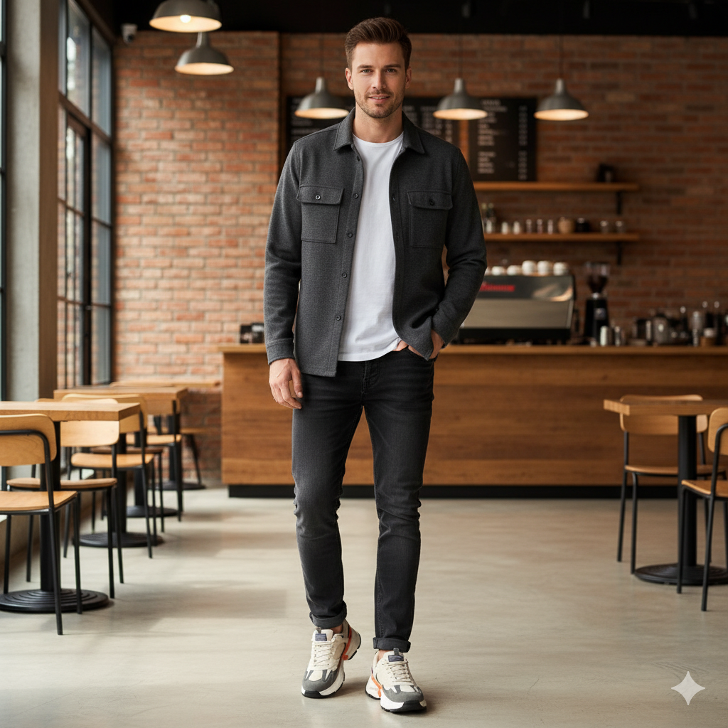 Men's A-2 Chunky Mesh Sneakers: All-Day Comfort, Lugged Grip