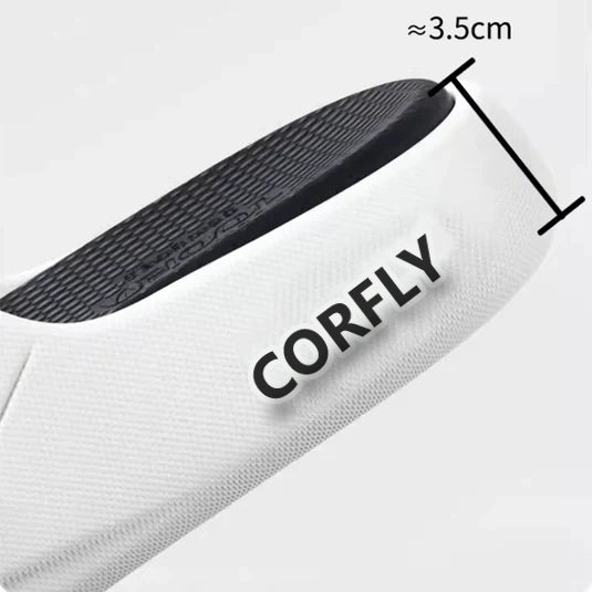 صندل CORFLY الأصلي المريح, مقاوم للتآكل, ونعل سميك يمتص الصدمات