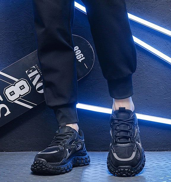 أحذية رجالية قابلة للتنفس - أحذية رياضية آمنة مقاومة للانزلاق والتآكل