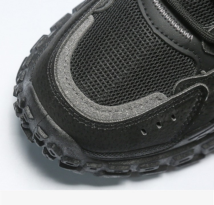 أحذية رجالية قابلة للتنفس - أحذية رياضية آمنة مقاومة للانزلاق والتآكل