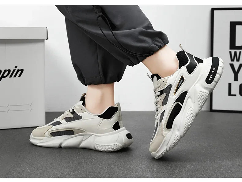 Versatile, breathable casual shoes for men. Designed with modern anti-slip technology