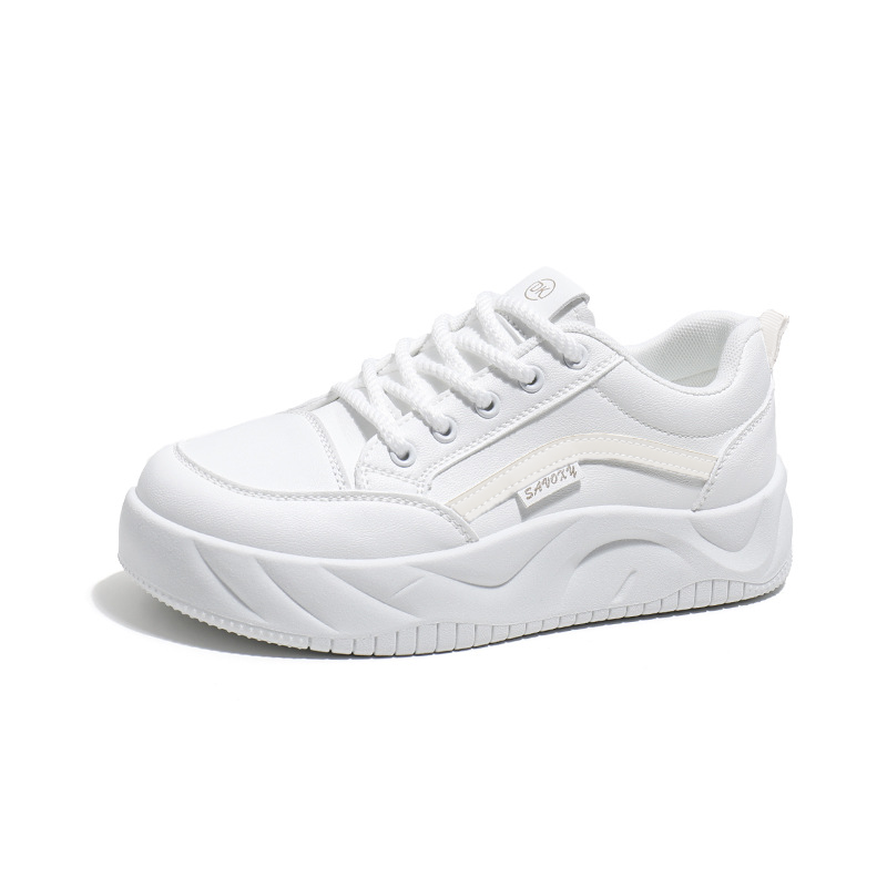 Baskets blanches de style coréen pour l'automne 2025 – Chaussures de sport tendance et décontractées pour femmes