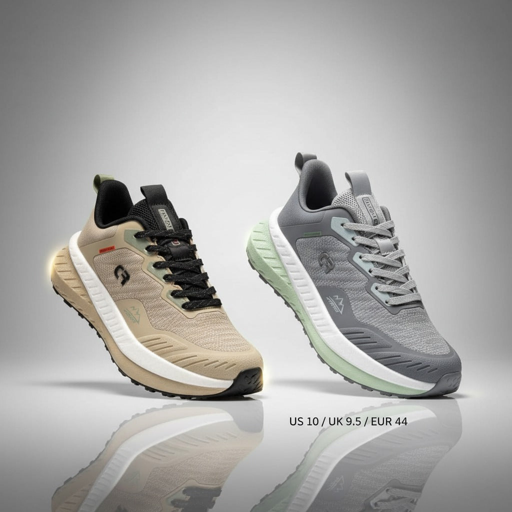 أحذية رياضية رجالية أنيقة وخفيفة الوزن للجري - أحذية مريحة للاستخدام اليومي وجيدة التهوية