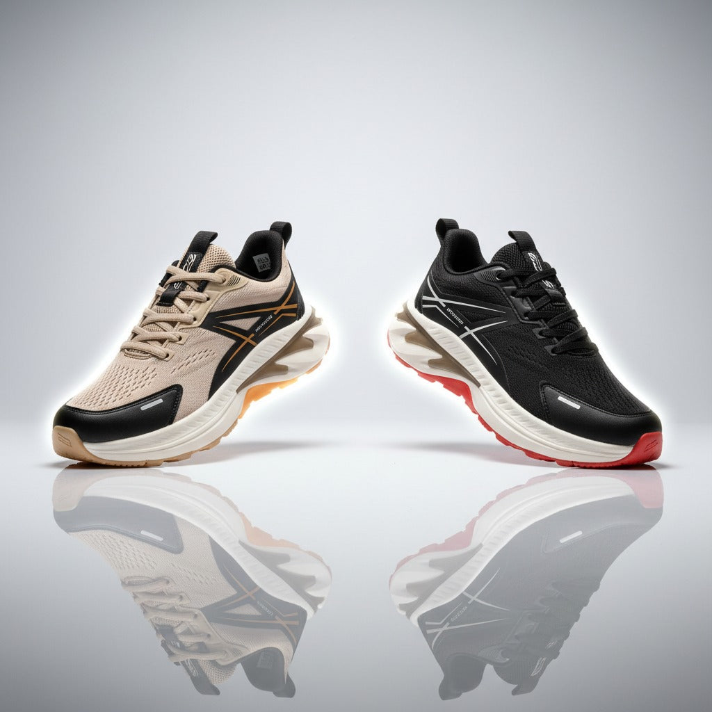 2025 New Men's Running Shoes – Lightweight, Breathable & Shock-Absorbing Comfort