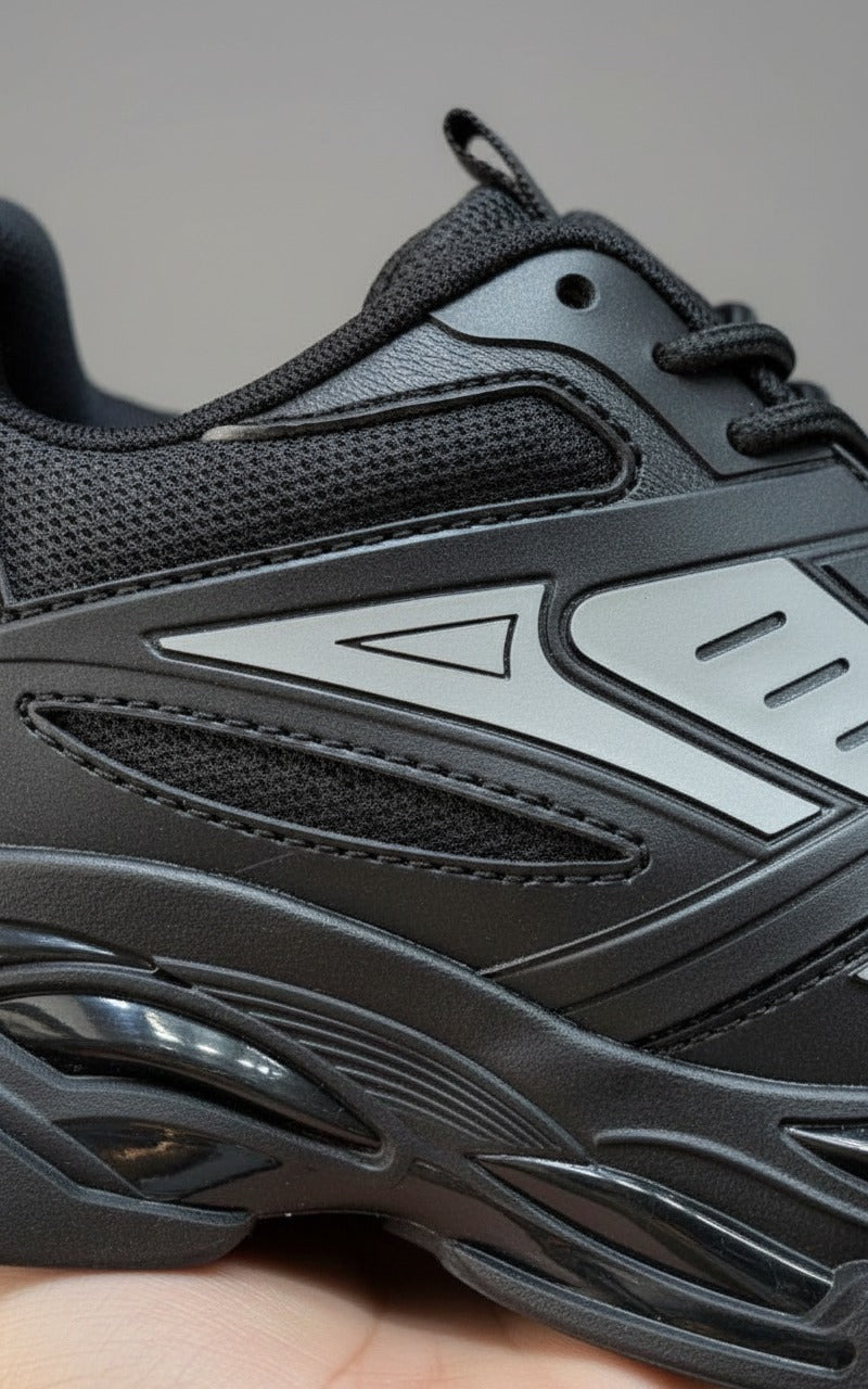 أحذية رياضية عصرية سميكة للرجال - أسلوب رياضي، راحة فائقة