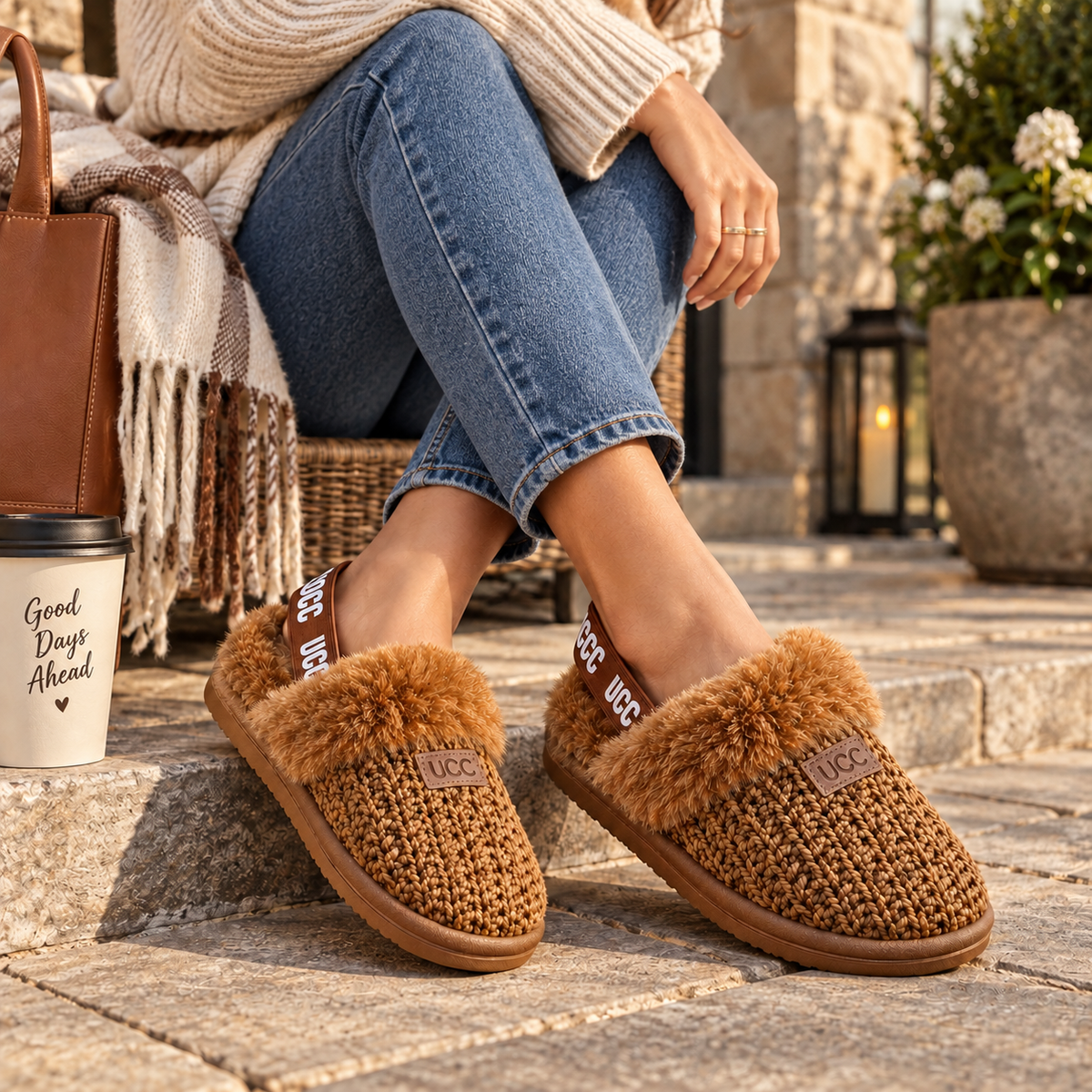 Women’s Cozy Plush Winter Slippers – Soft, Warm & Comfortable