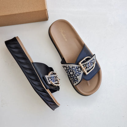 صنادل صيفية أنيقة للنساء - ناعمة للغاية، وجيدة التهوية، ومريحة وأنيقة