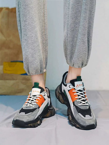 أحذية رياضية فاخرة للرجال: أحذية رياضية قابلة للتنفس 