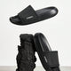 new Luofu Original Cozy Men's Sporty Pillow Slides - Wear Resistant, Shock Absorbing Thick Soles, Couple's Comfort