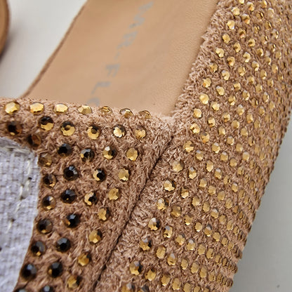 صنادل صيفية نسائية فاخرة لامعة - ناعمة ومريحة وعصرية