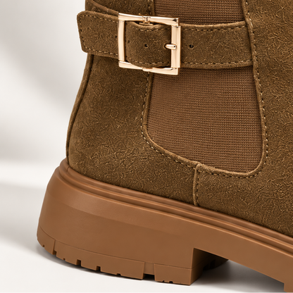 Women’s Suede Ankle Boots – Elegant Comfort for Every Step