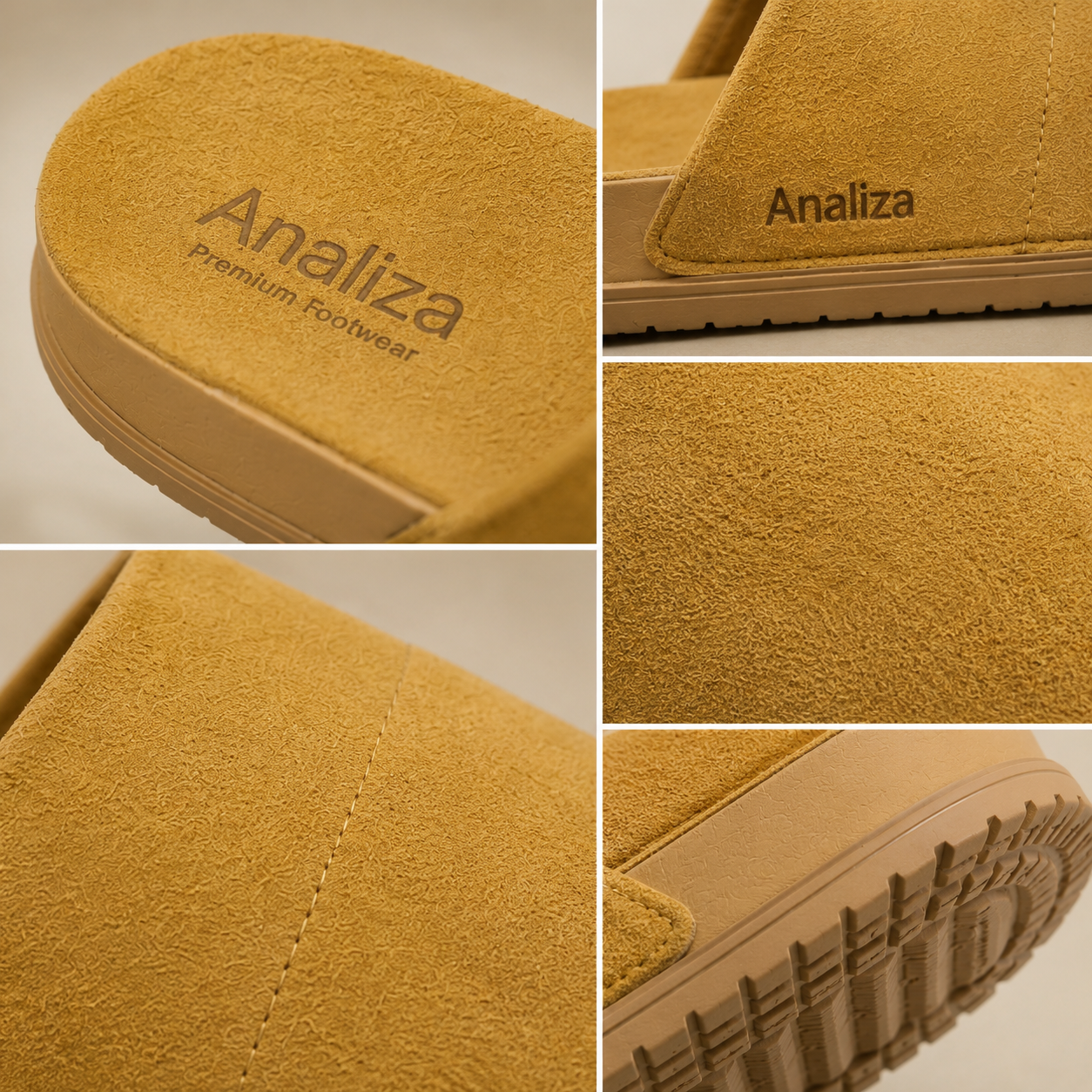 Analiza  Men’s Comfort Slide Sandals