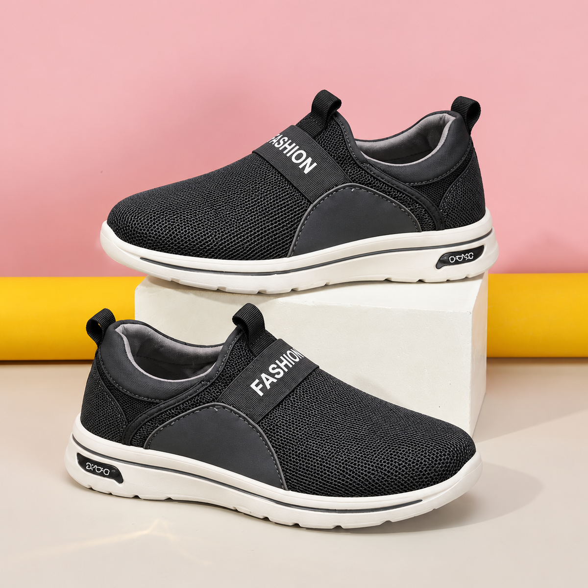 Women’s Fashion Slip-On Sneakers – Lightweight, Comfortable & Stylish Everyday Shoes