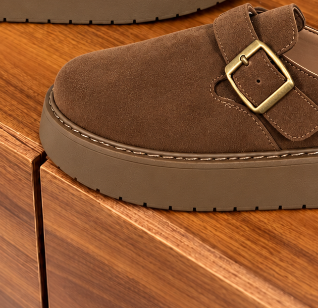 Chaussures à plateforme élégantes en daim – Le confort rencontre le style