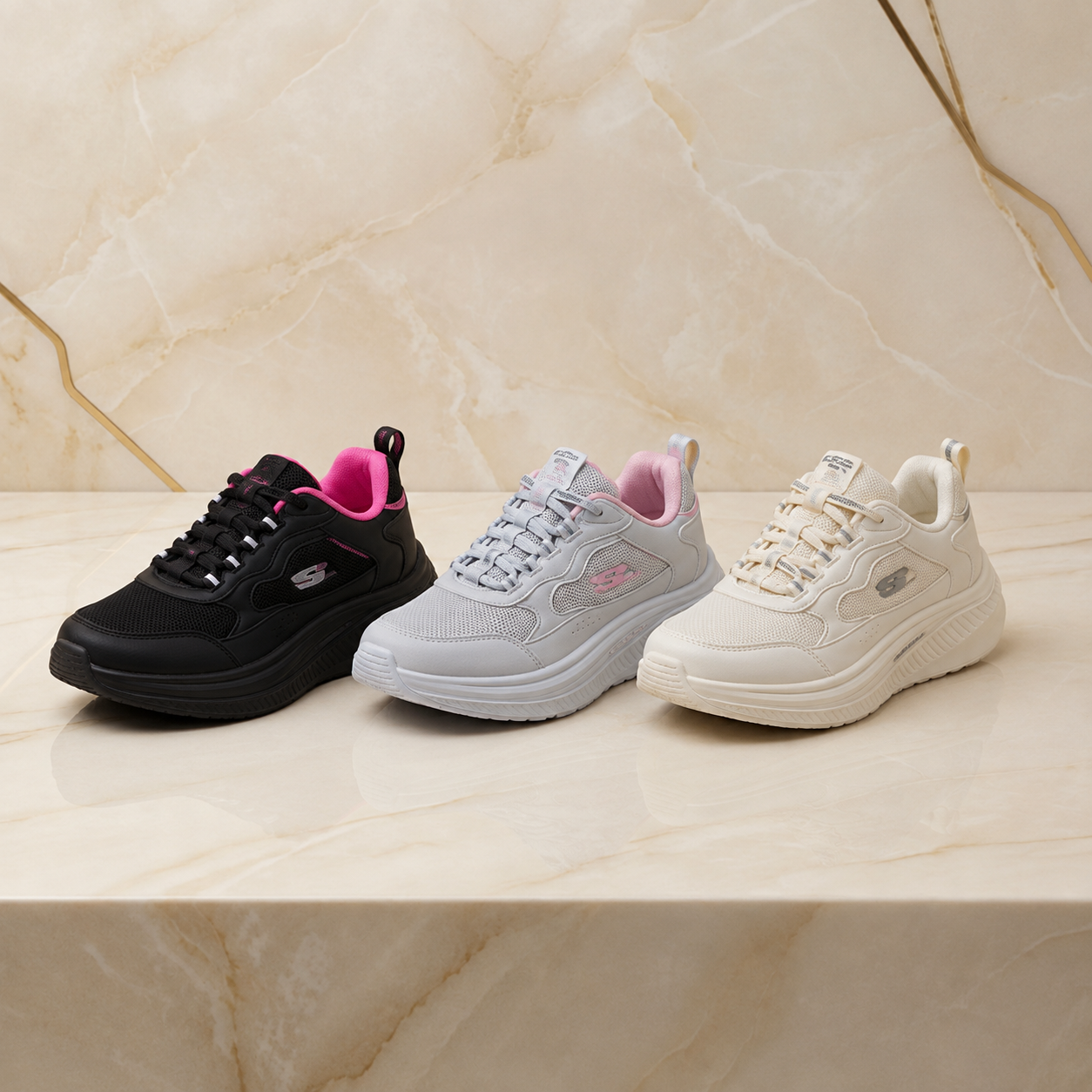 Chaussures médicales orthopédiques confortables à enfiler pour femmes