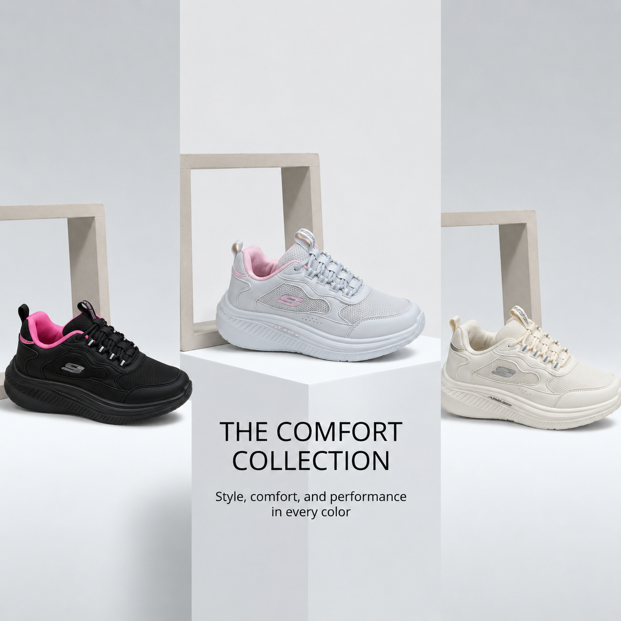 Chaussures médicales orthopédiques confortables à enfiler pour femmes