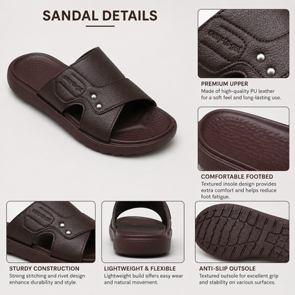Men's Comfort Slide Sandals – Everyday Ease in Every Step