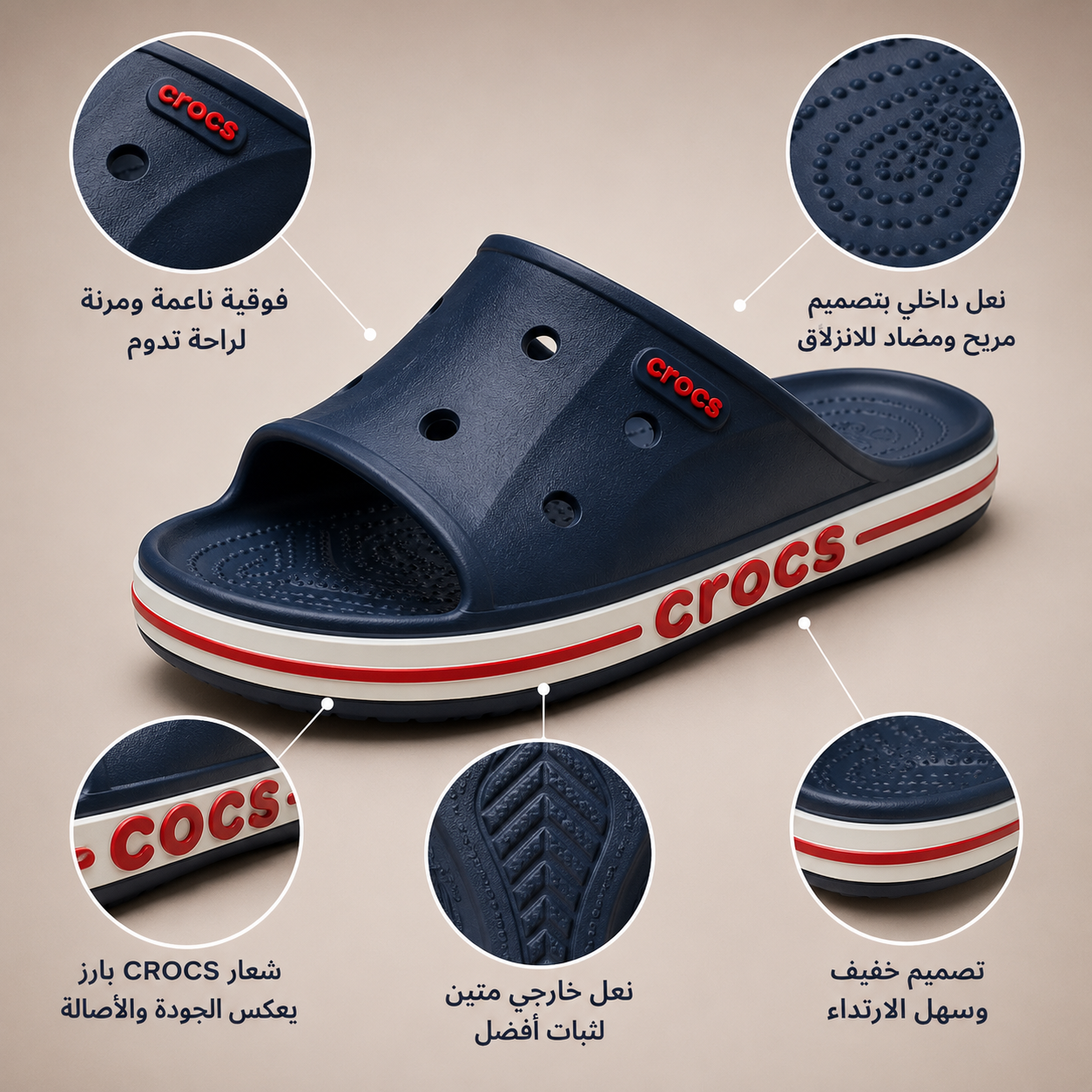 Sandales Confort Légères Homme | Claquettes Décontractées en EVA