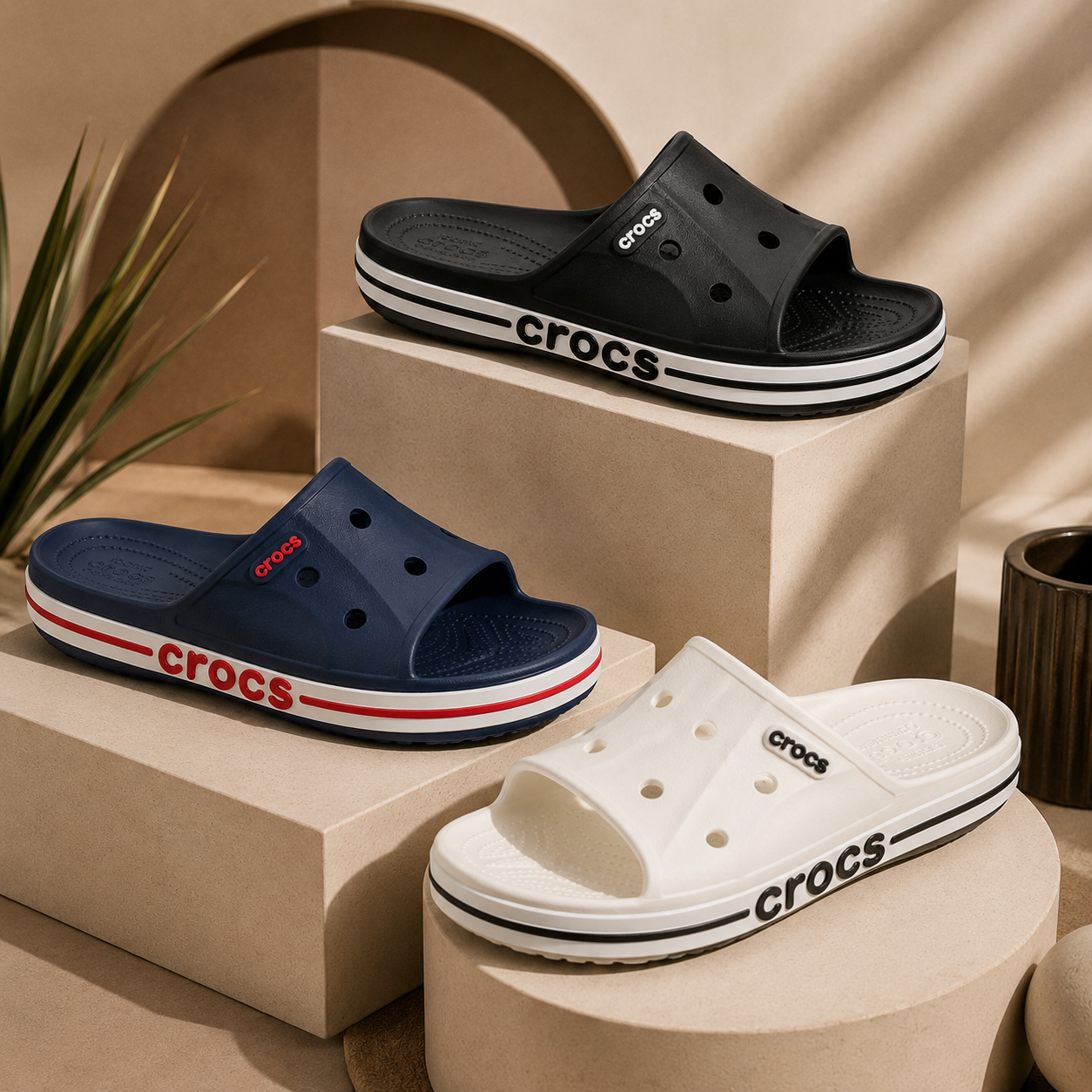Sandales Confort Légères Homme | Claquettes Décontractées en EVA