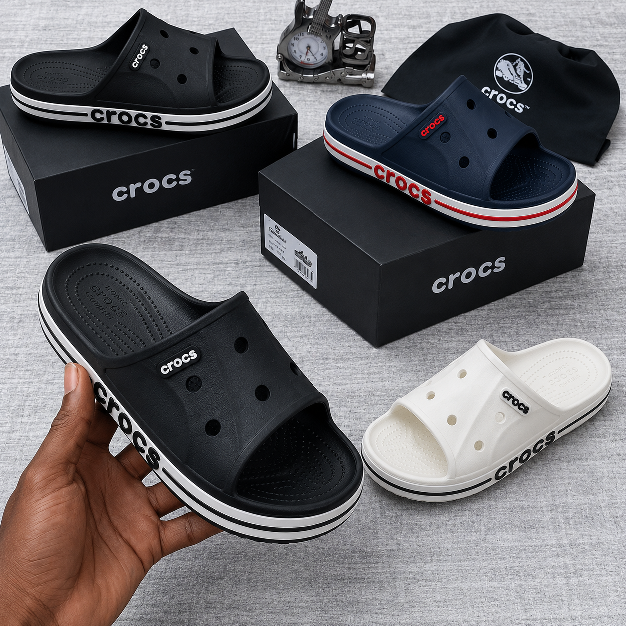 Sandales Confort Légères Homme | Claquettes Décontractées en EVA