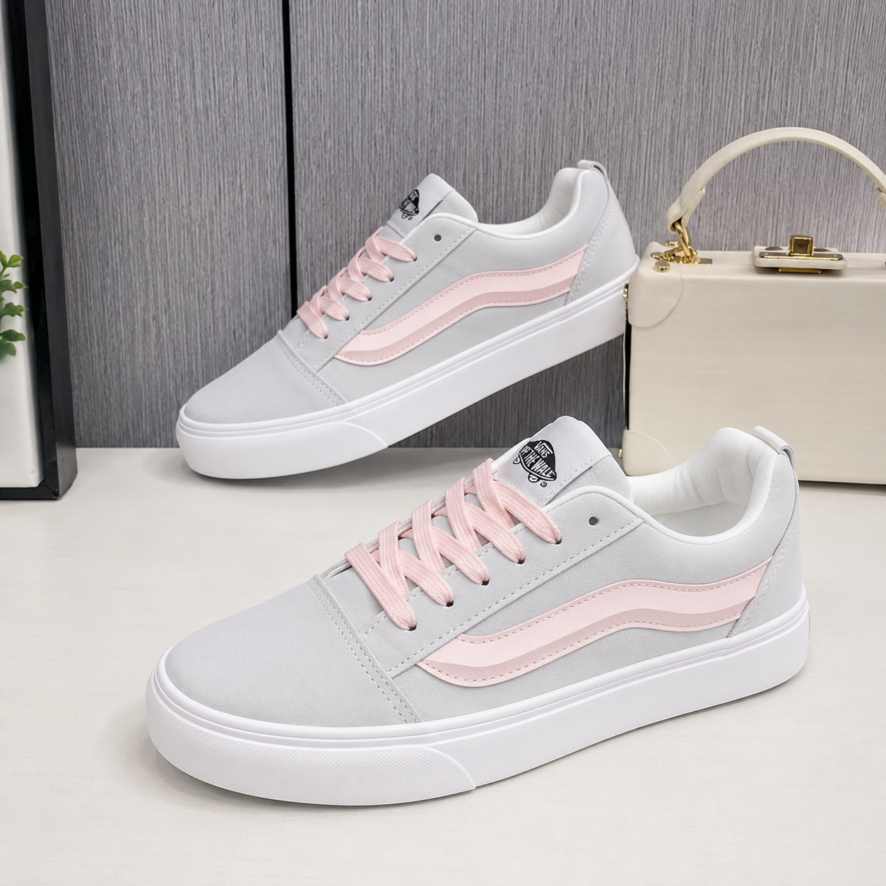 Baskets basses classiques pour femme – Confort quotidien et style intemporel