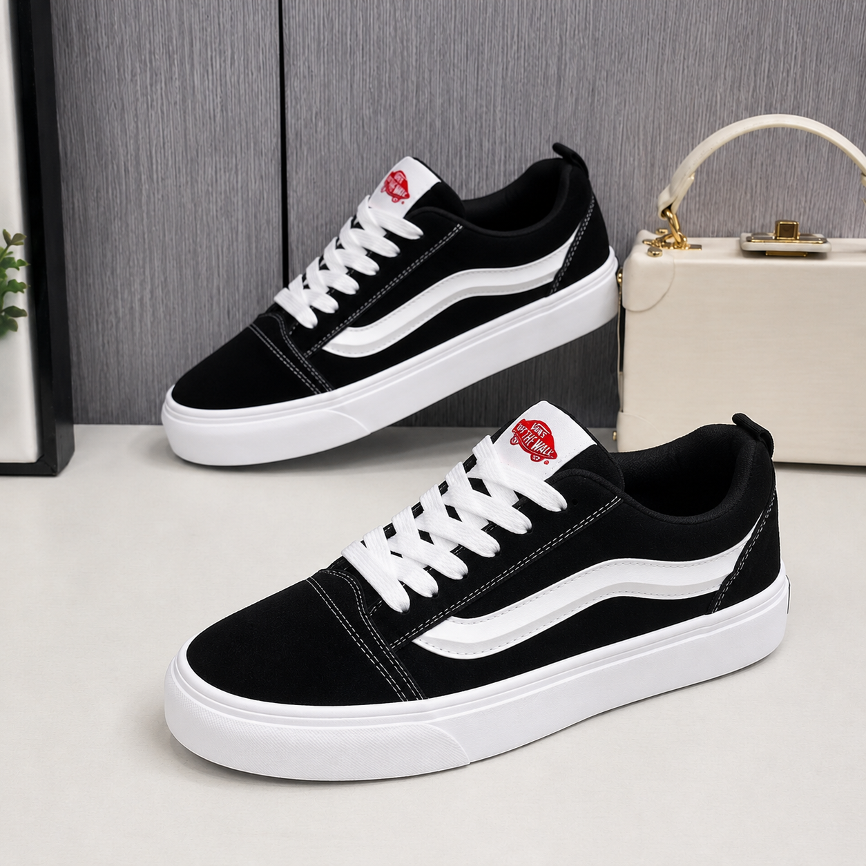 Baskets basses classiques pour femme – Confort quotidien et style intemporel