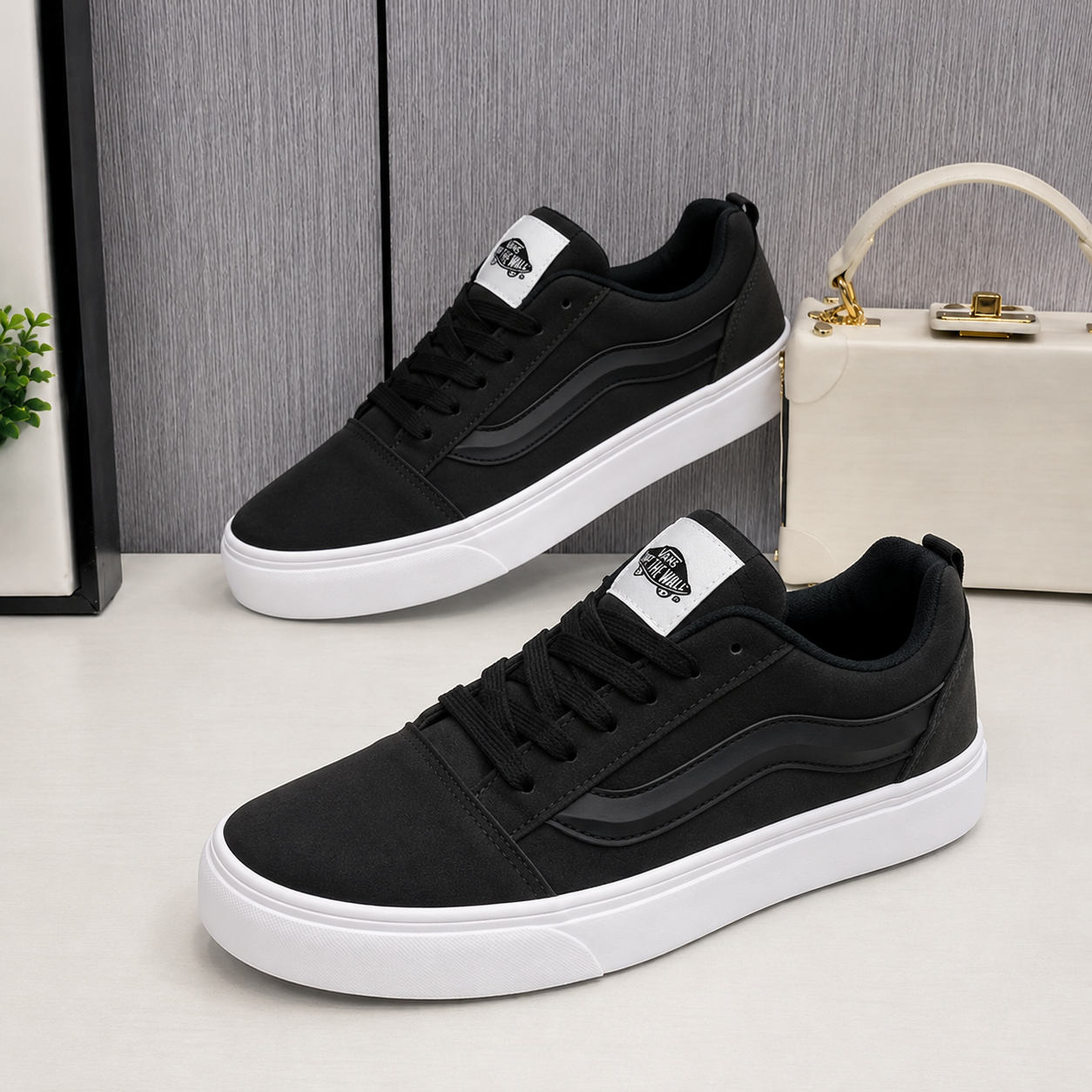 Baskets basses classiques pour femme – Confort quotidien et style intemporel