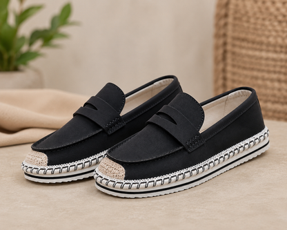 Mocassins décontractés à enfiler pour femmes – Ballerines confortables et légères pour la marche