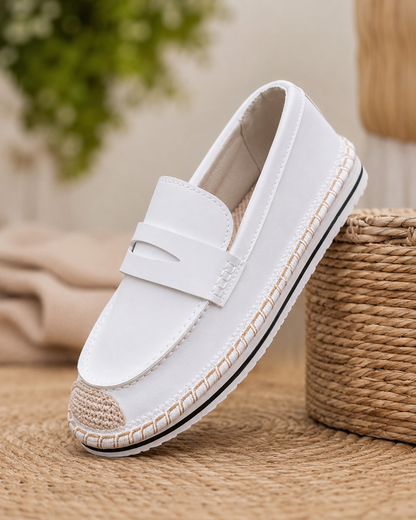 Mocassins décontractés à enfiler pour femmes – Ballerines confortables et légères pour la marche
