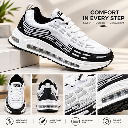 Baskets de sport à coussin d'air pour homme – Confort léger et style moderne 