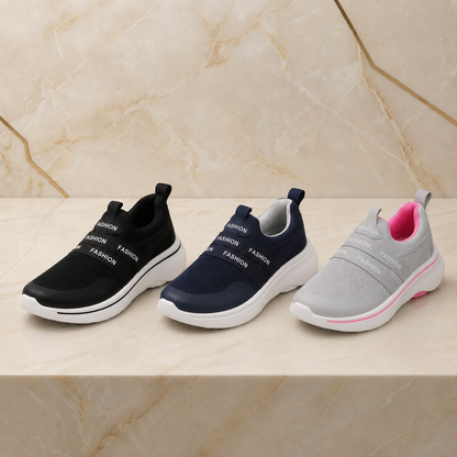 Women’s Lightweight Breathable Slip-On Walking Sneakers