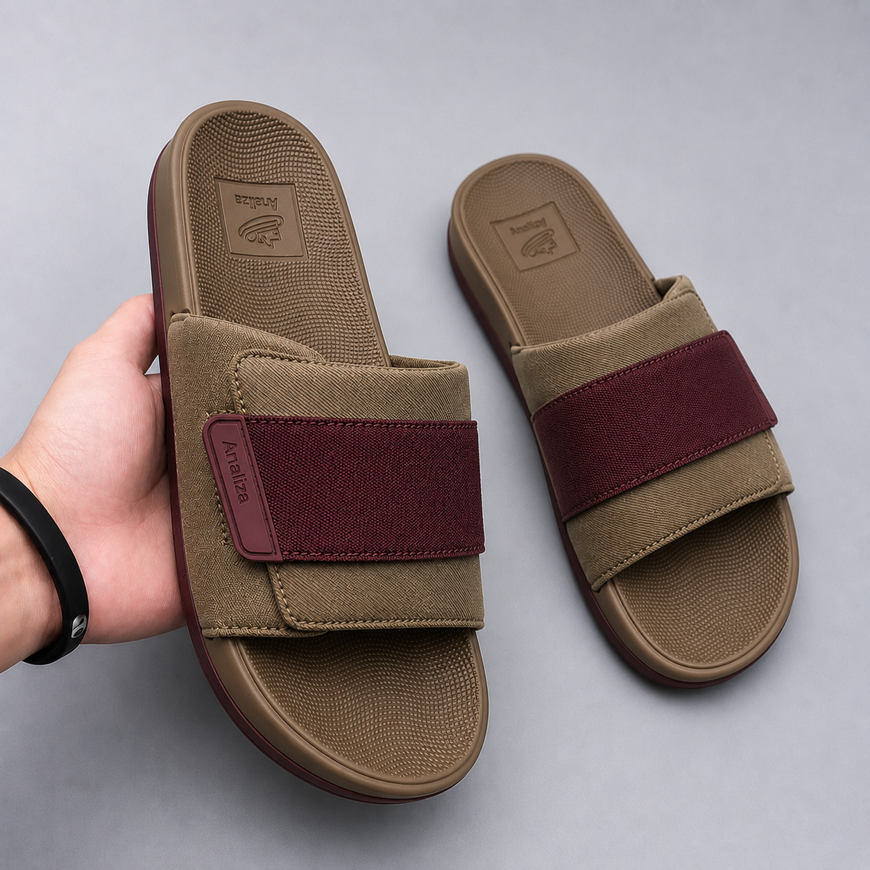 Analiza Adjustable Comfort Slides – 3-Color Collection