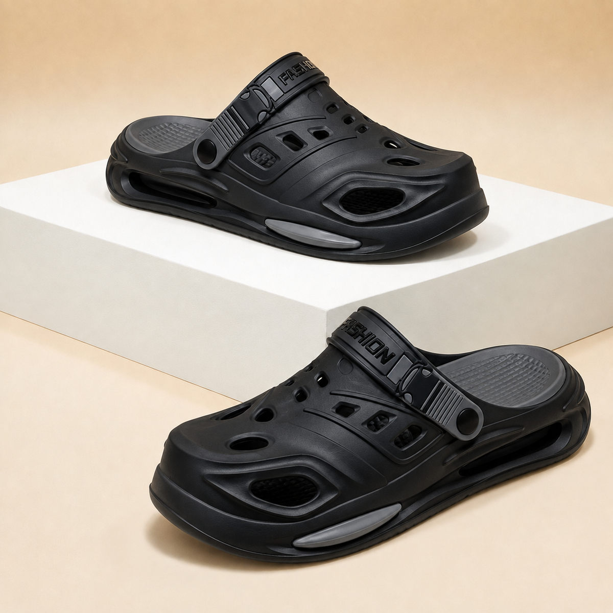 Sabots confortables et légers pour hommes – Sandales modernes respirantes et amorties pour le quotidien