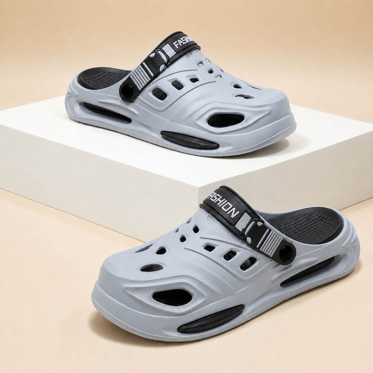 Sabots confortables et légers pour hommes – Sandales modernes respirantes et amorties pour le quotidien