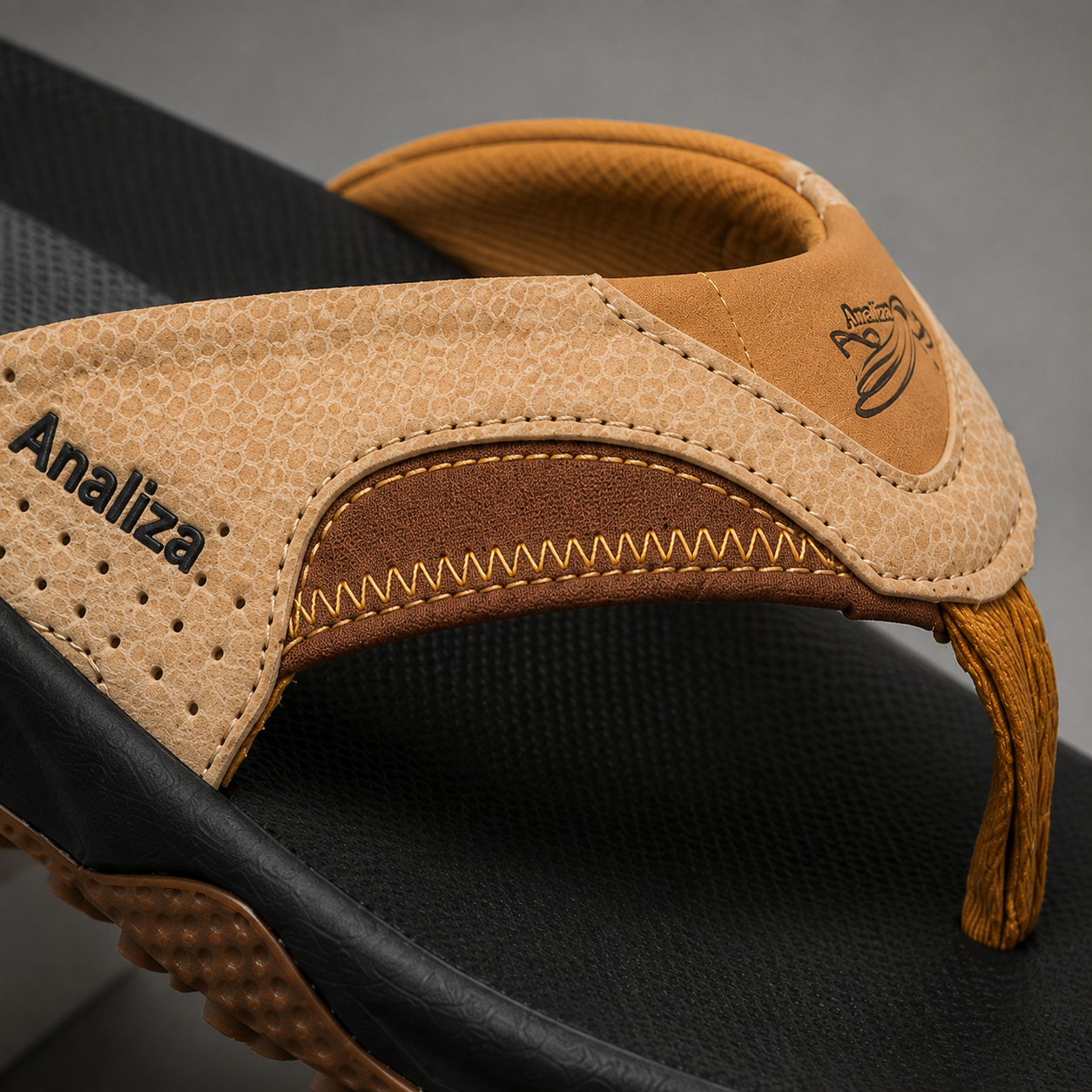 Tongs Confort Premium pour Hommes – Semelle à coussin d'air légère