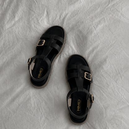 Women's Elegant Buckle Sandals – Timeless Comfort &amp; Style