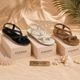 Women’s Flat Casual Sandals – Elegant Summer Open-Toe Comfort Sandals