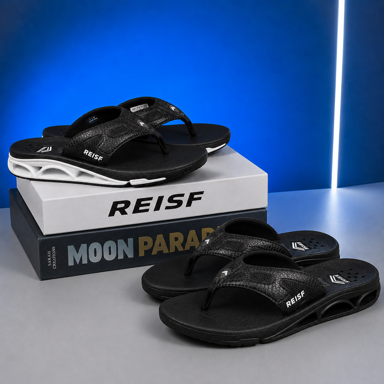 RISE Comfort Grip Men’s Flip-Flop Sandals –Lightweight, Durable &amp; Everyday Wear