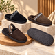 Pantoufles confortables à bride arrière – Chaussons d'hiver doublés de molleton 2