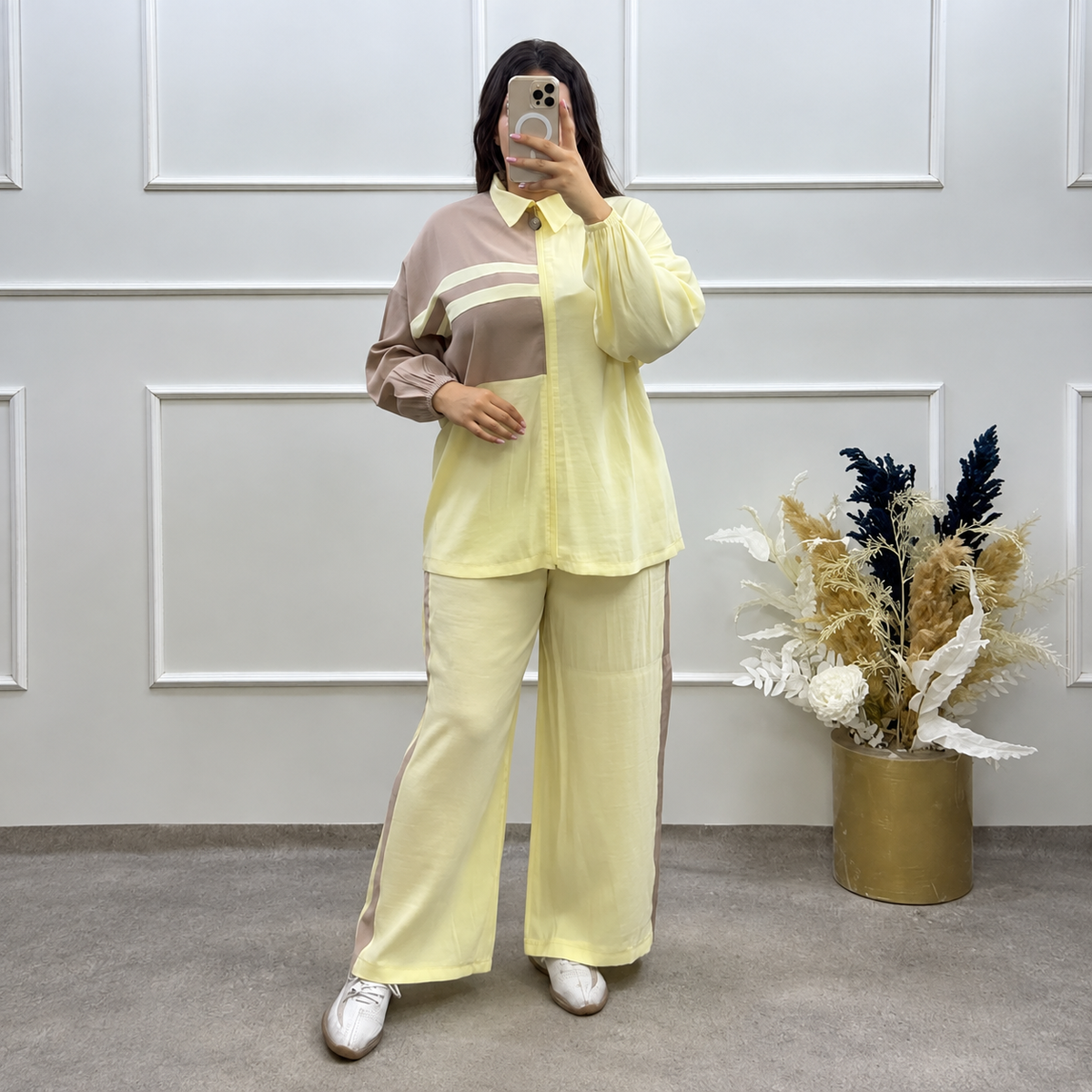 Ensemble deux pièces pour femme – Tenue décontractée à la coupe confortable pour le quotidien, les voyages, le shopping et les sorties stylées