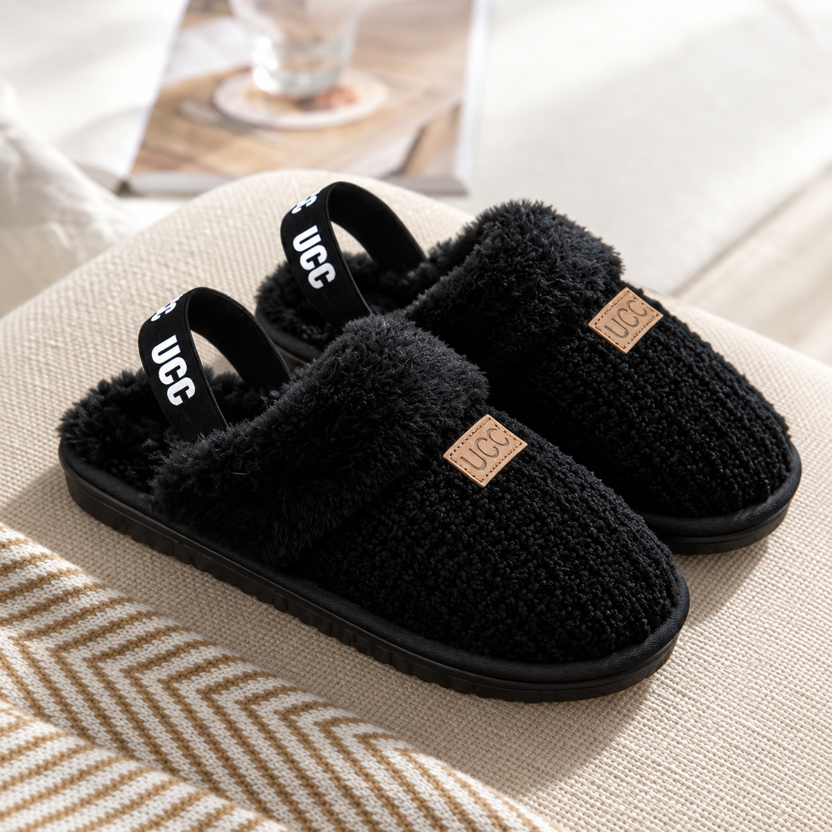 Women’s Cozy Plush Winter Slippers – Soft, Warm & Comfortable
