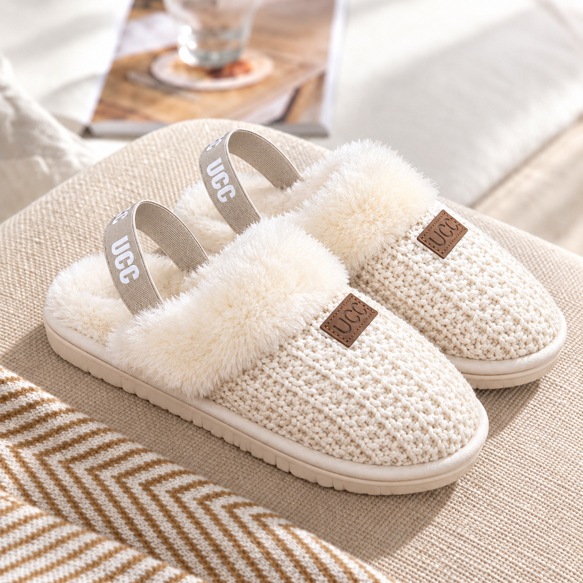 Women’s Cozy Plush Winter Slippers – Soft, Warm & Comfortable