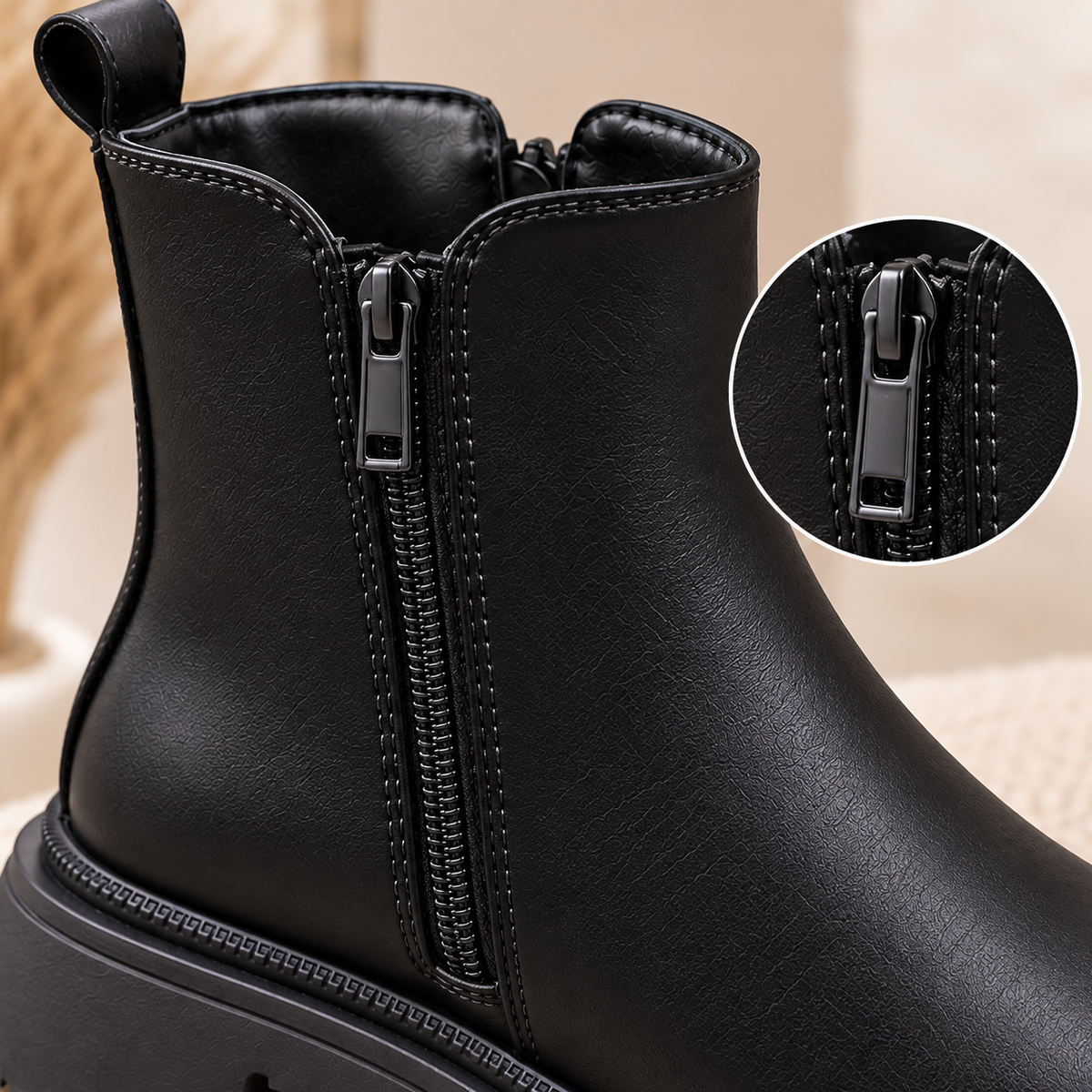 Women’s Elegant Chelsea Ankle Boots – Modern Comfort & Timeless Style