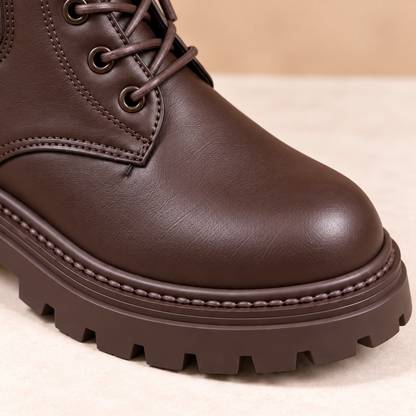 Bottines à boucle épaisses pour femme – Confort et style au quotidien