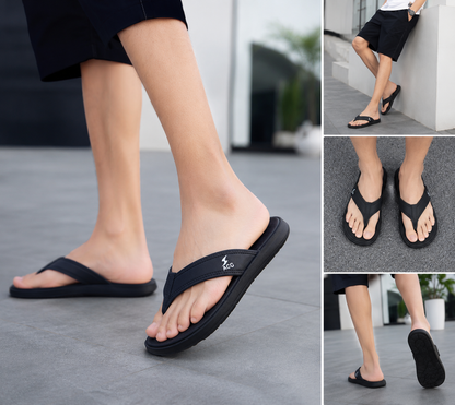 Tongs légères et confortables pour hommes – Sandales de plage et décontractées à semelle souple et antidérapante 