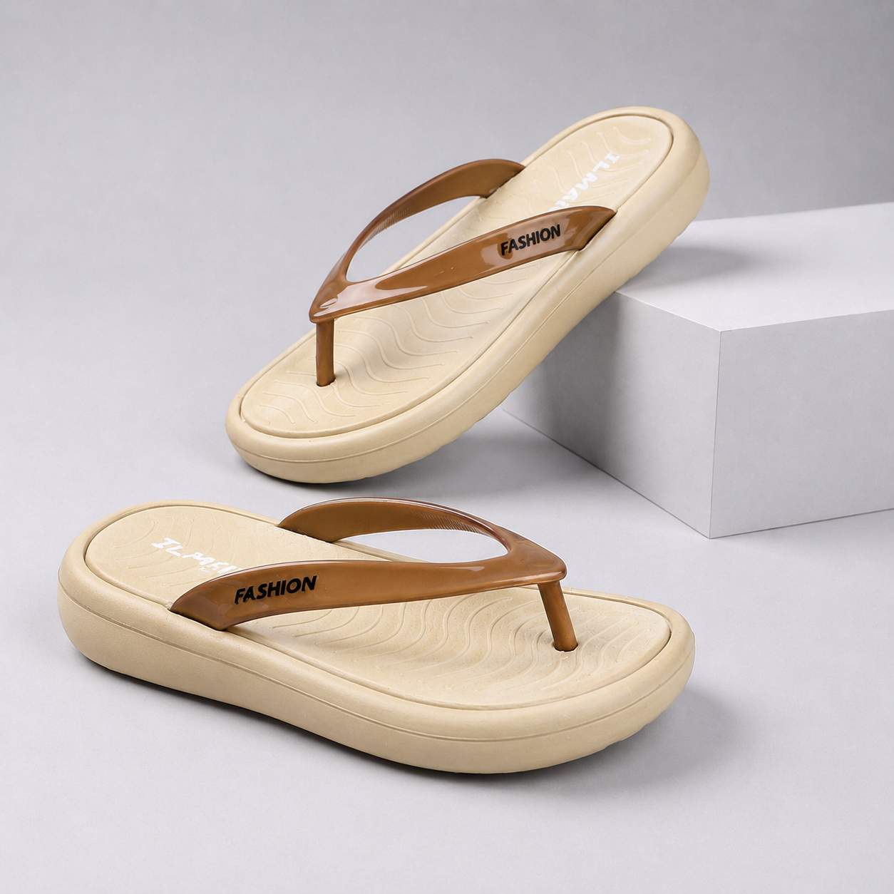 Tongs confortables et élégantes pour femmes